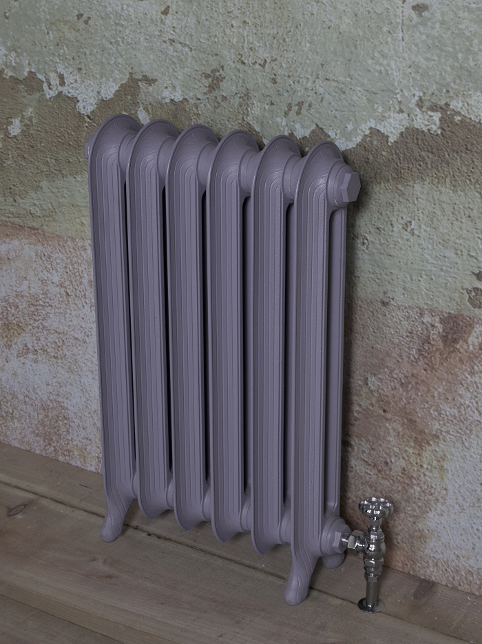 Tuscany 765 Single Column Cast Iron Radiator, 25  Sections, 765 x 1959mm